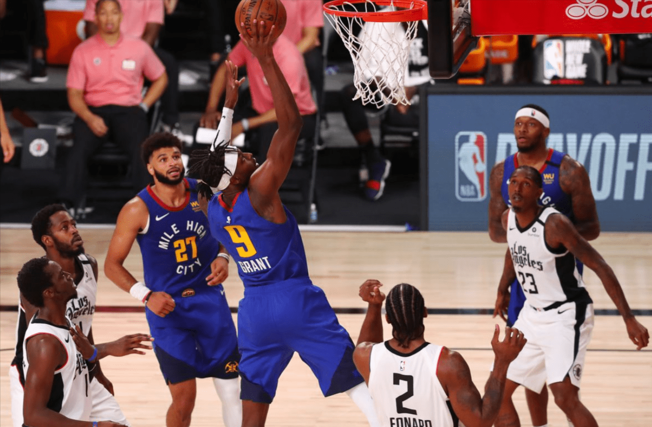 la clippers vs denver nuggets match player stats