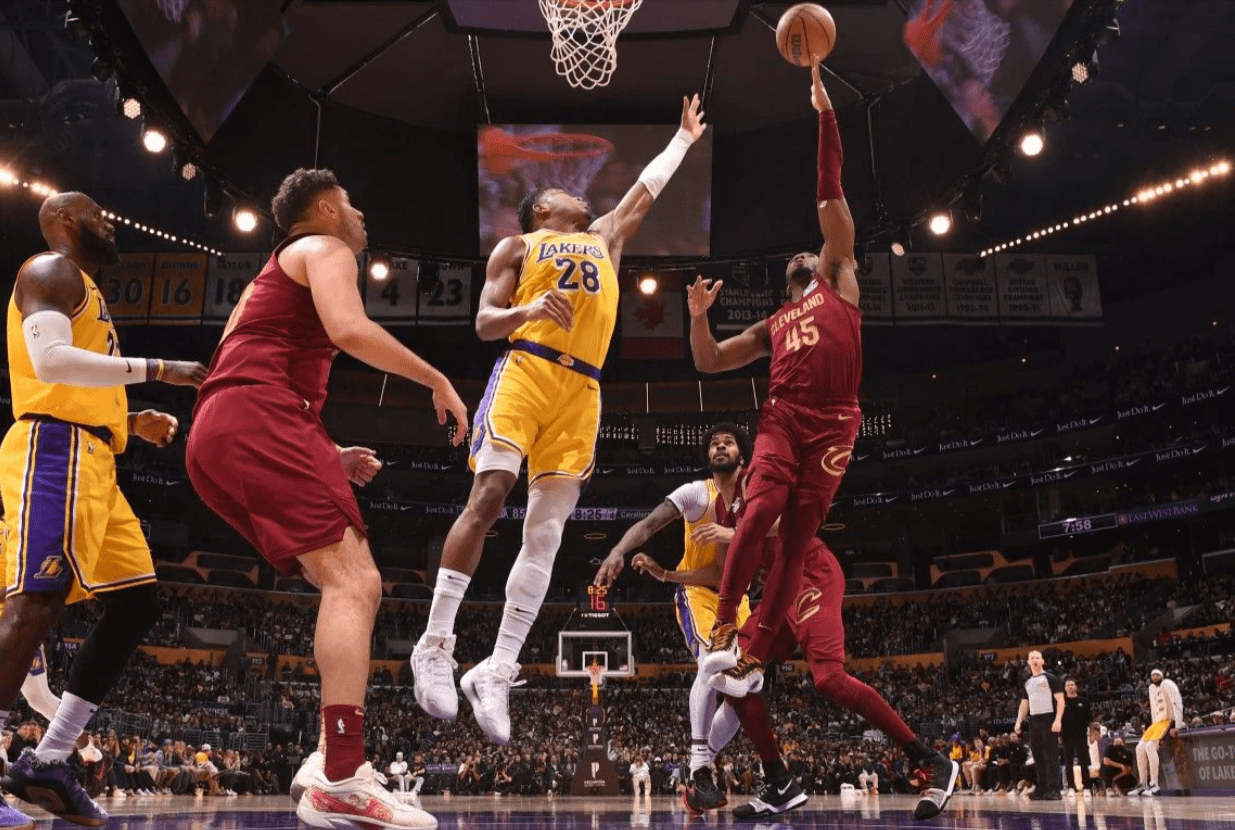 cleveland cavaliers vs lakers match player stats